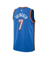 Unisex Nike Chet Holmgren Oklahoma City Thunder Blue 2022 Nba Draft First Round Pick Player Swingman Jersey - Icon Edition