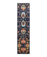 Adorn Hand Woven Rugs Serapi M1973 2'6" x 11'8" Runner Area Rug