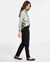 I.n.c. International Concepts L-Pocket Straight-Leg Pants, Petite and Short