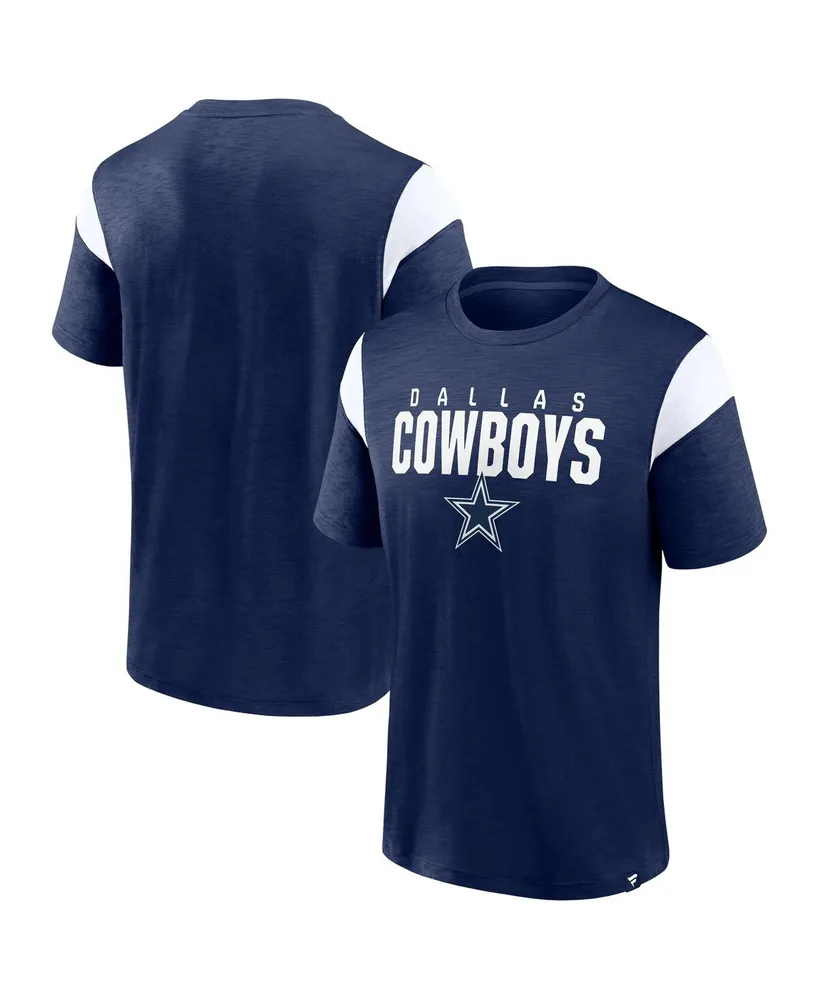 Men's Fanatics Branded Navy Dallas Cowboys Square Off Long Sleeve T-Shirt