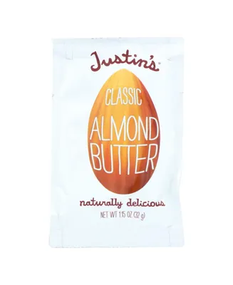 Justin's Nut Butter Squeeze Pack - Almond Butter - Classic - Case of 10