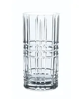 Nachtmann Square Longdrink Glass, Set of 4
