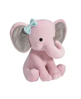 Bedtime Originals Twinkle Toes Pink Plush Elephant Stuffed Animal 10 Inch- Hazel