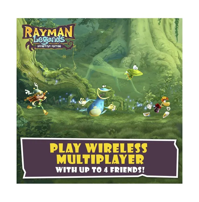 Rayman's Legendwith, Definitive Edition, Ubisoft, Nintendo Switch