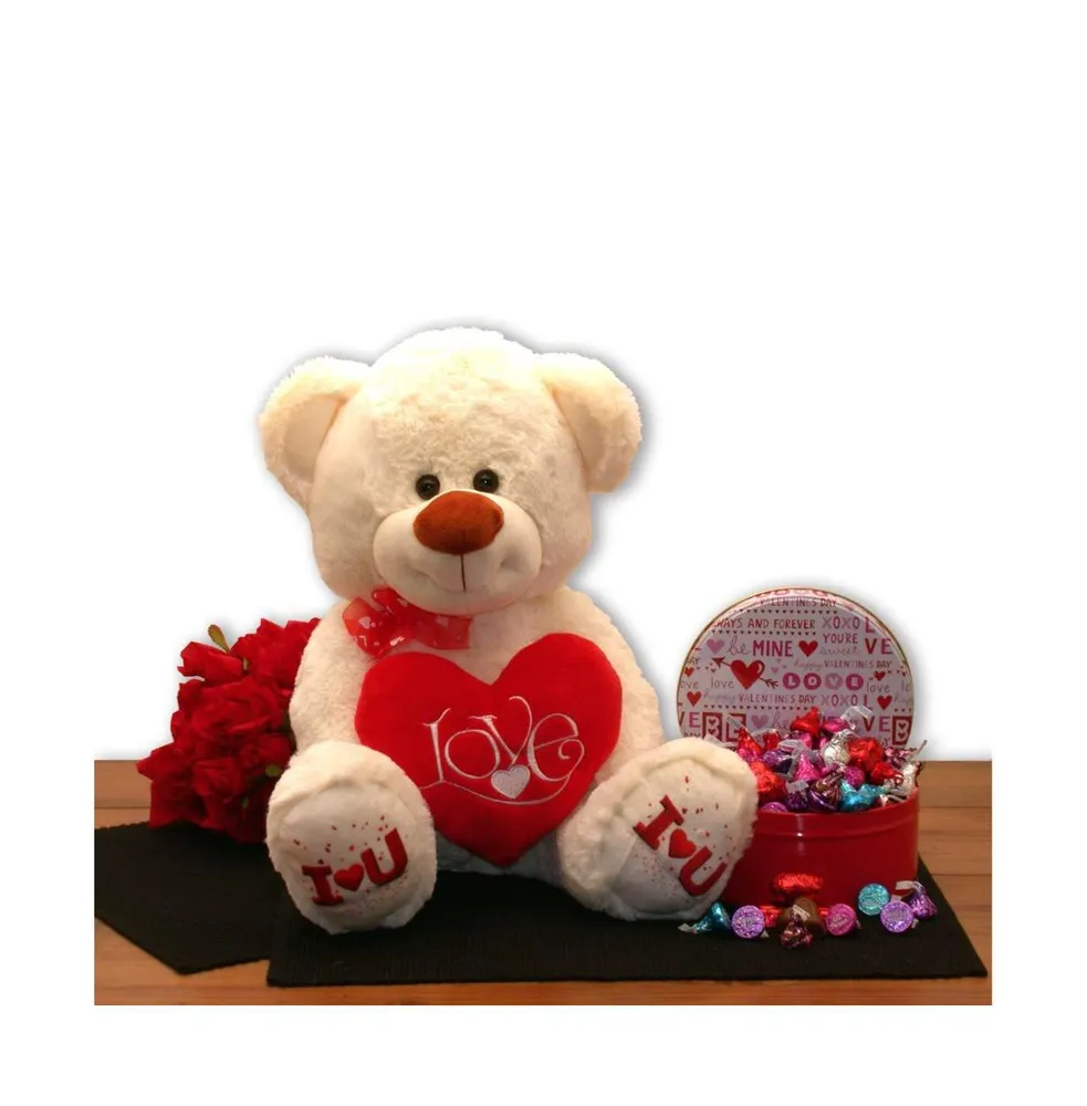 GBDS My Sugar Free Valentine Gift Basketvalentines day candy - valentines  day gifts 
