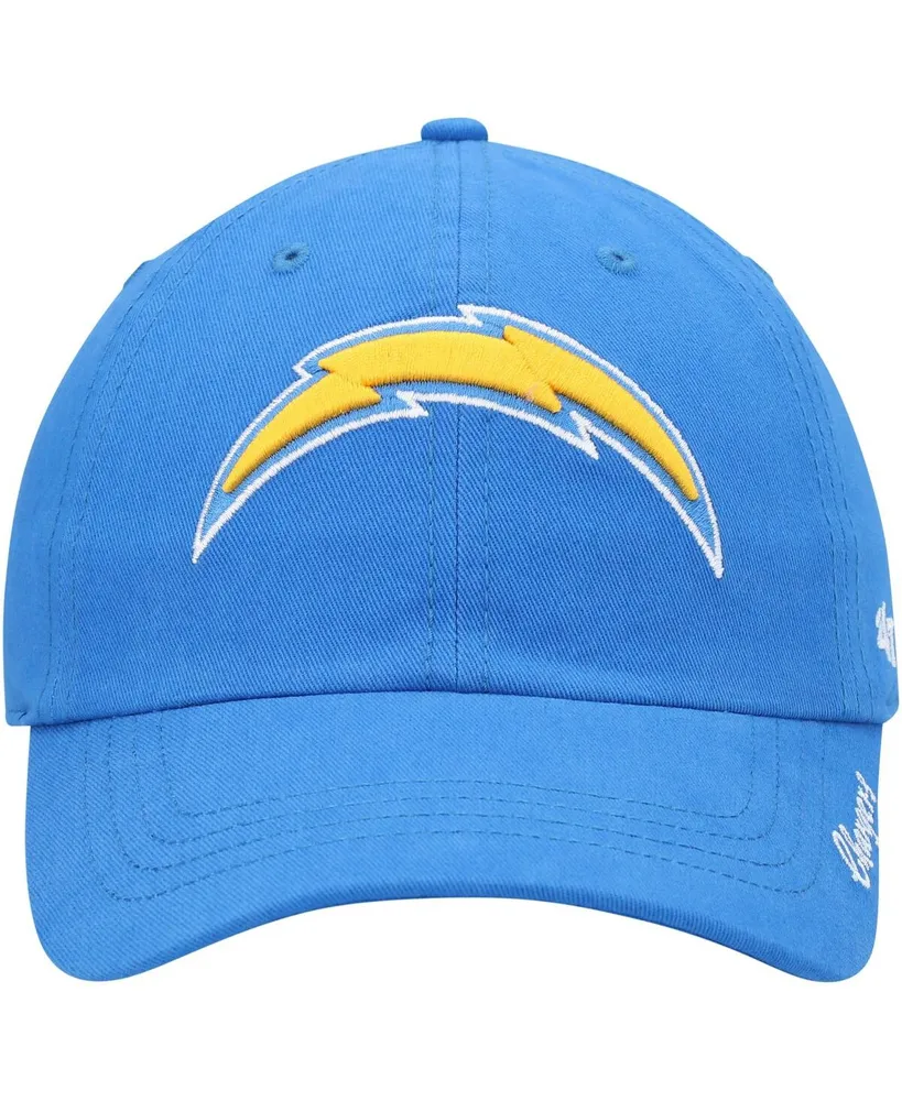 Women's '47 Brand Powder Blue Los Angeles Chargers Miata Clean Up Primary Adjustable Hat