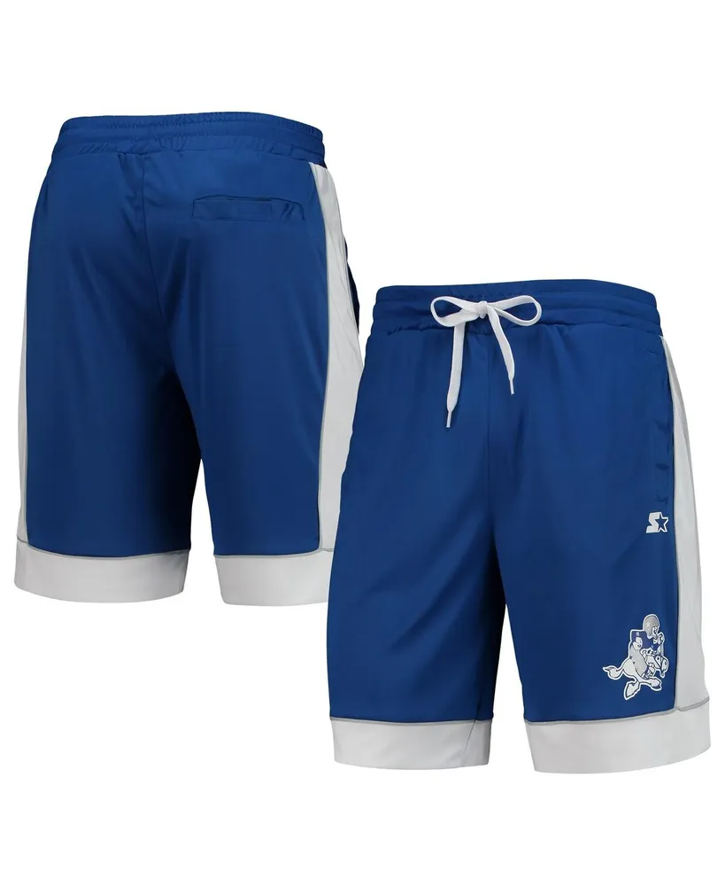 Men's G-III Sports by Carl Banks Navy Dallas Cowboys Island Volley Swim  Shorts