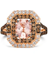 Le Vian Peach Morganite (1-1/3 ct. t.w.) & Diamond (1