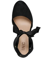 I.n.c. International Concepts Women's Maisie Lace-Up Espadrille Wedge Sandals, Created for Macy's