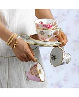 Royal Albert 100 Years 1950-1990 5-Piece Teacup & Saucer Set