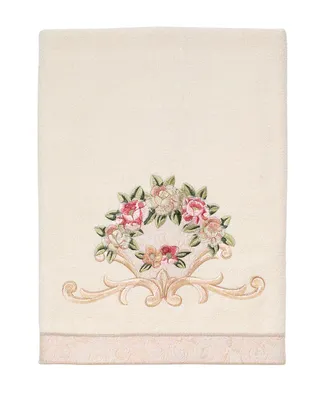 Avanti Rosefan Embroidered Cotton Bath Towel, 25" x 50"