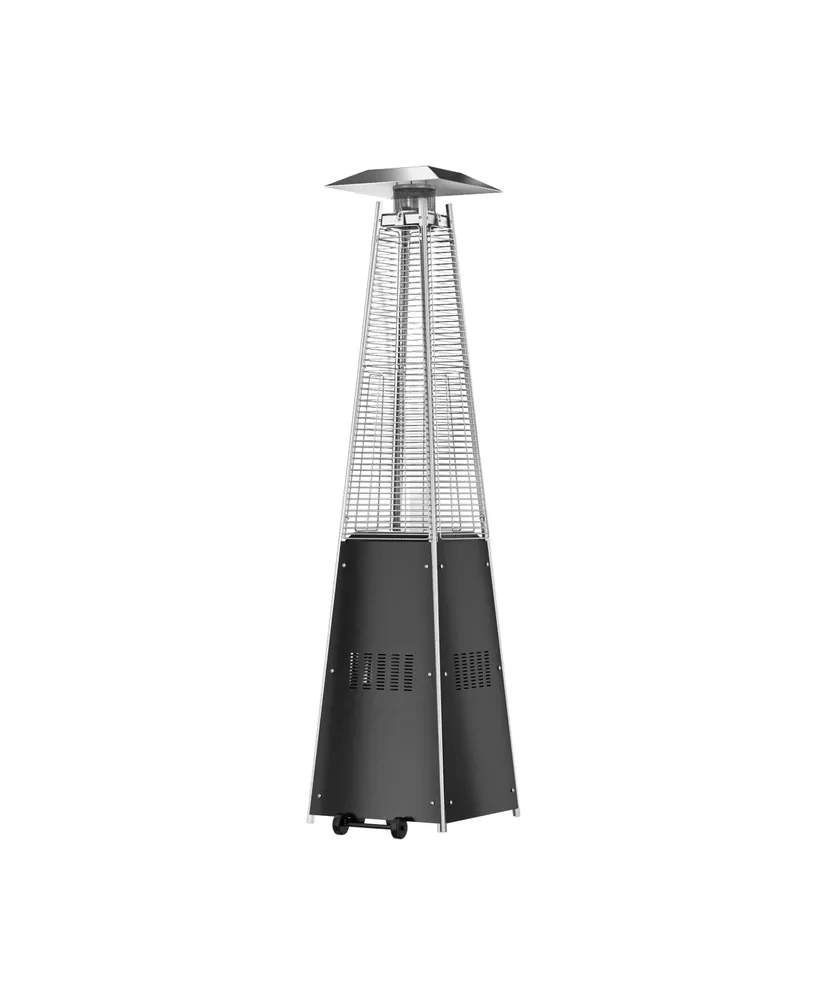 46,000 Btu Outdoor Propane Patio Heater with Wheels