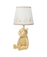 Lambs & Ivy Disney Baby Storytime Pooh 3D Table Lamp with Shade