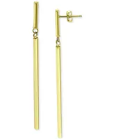 Giani Bernini Polished Linear Drop Earrings, Created for Macy's