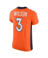 Men's Nike Russell Wilson Orange Denver Broncos Vapor Elite Jersey