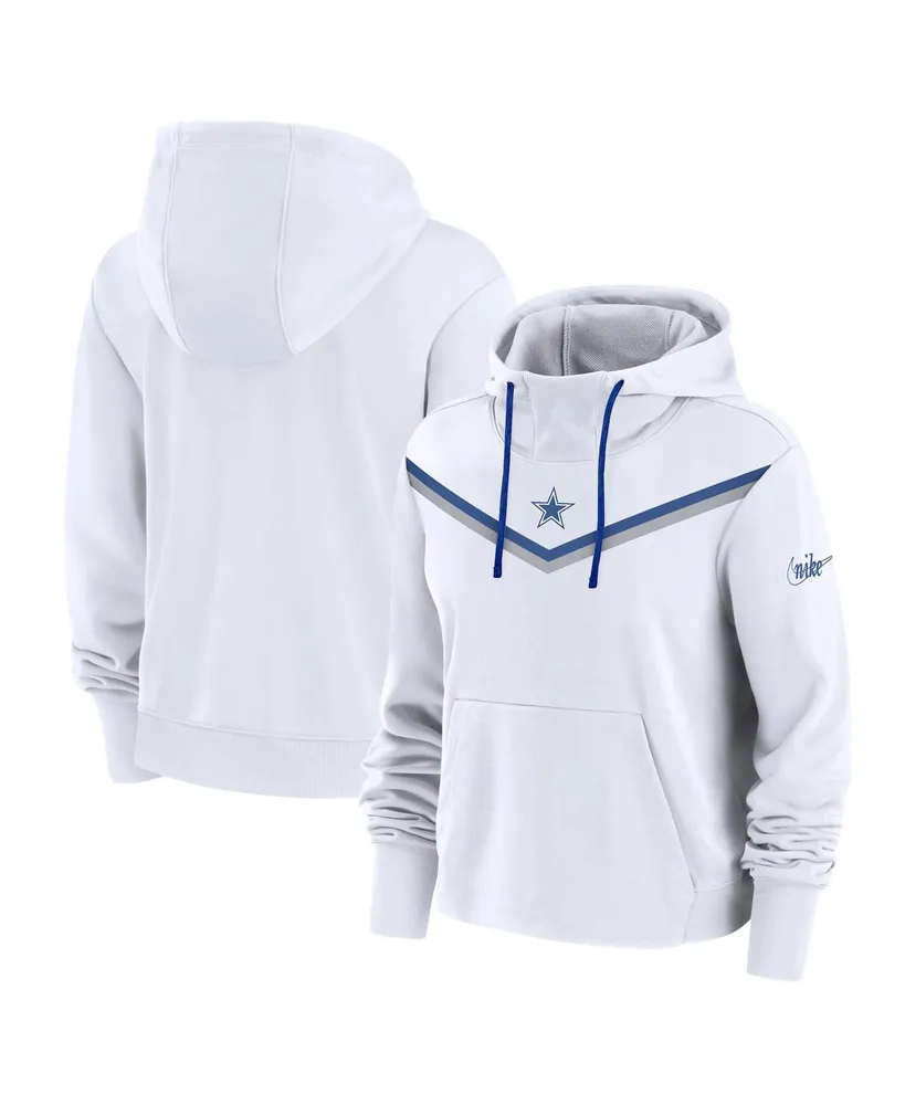 Women's Nike Royal Indianapolis Colts Sideline Stack Performance Pullover  Hoodie