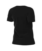 Women's Nike Black Portland Trail Blazers 2022/23 City Edition Essential V-Neck T-shirt