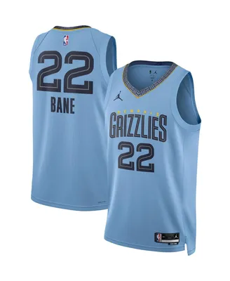 Men's Jordan Desmond Bane Light Blue Memphis Grizzlies Statement Edition Swingman Jersey