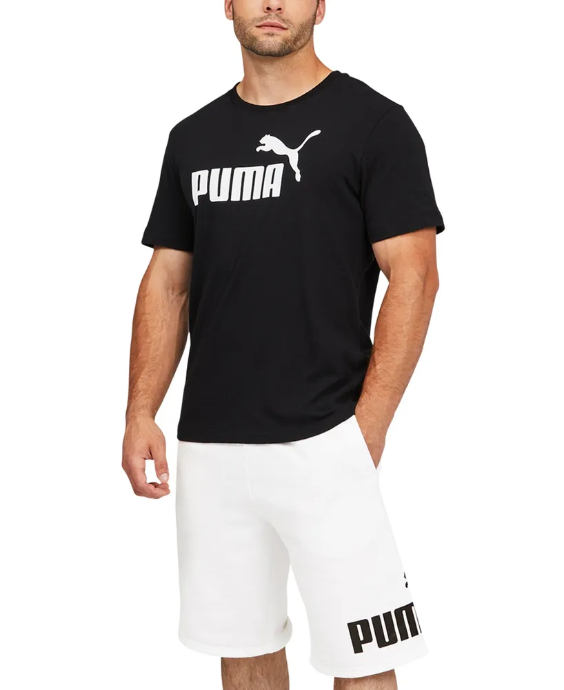 Puma Men's Big Fleece Logo Shorts