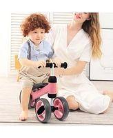 Costway Baby Balance Bike Toddler Riding Toys 4 Wheels