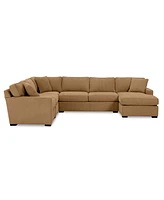 Radley -Pc. Fabric Chaise Sectional Sofa with Corner Piece