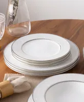 Noritake Brocato Set of 4 Dinner Plates, Service For 4