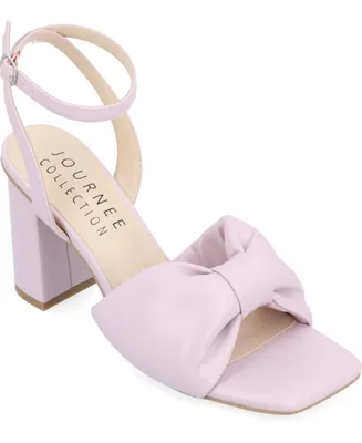 Journee Collection Women's Lottey Bow Sandals