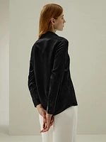 Lilysilk Women's Basic Concealed Placket Silk Shirt