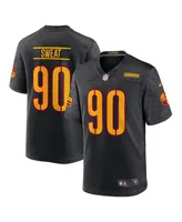 Big Boys and Girls Nike Montez Sweat Black Washington Commanders Alternate Game Jersey