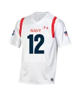 Big Boys and Girls Under Armour White Navy Midshipmen 2022 Special Games Replica Jersey