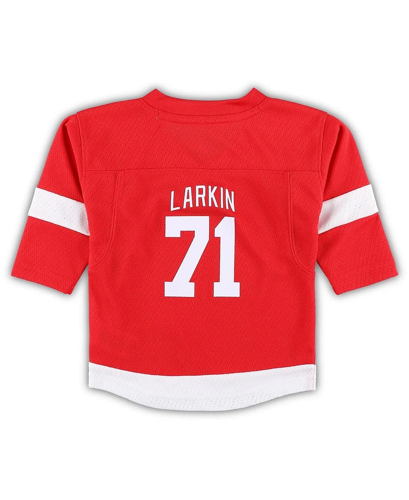 Infant Boys and Girls Dylan Larkin Red Detroit Red Wings Replica Player Jersey