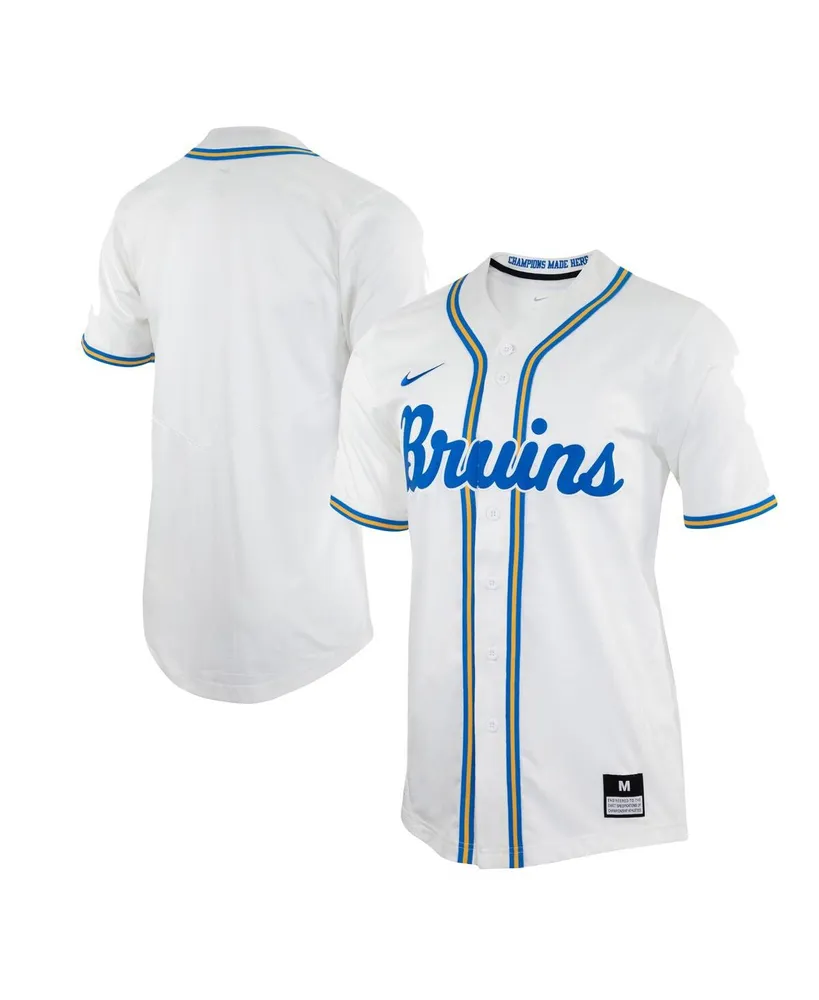 Men's Nike White Ucla Bruins Replica Baseball Jersey