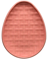 Fiesta Embossed Egg Plate