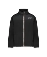 Dkny Boys Polar Fleece Zip Up Jacket with High Collar