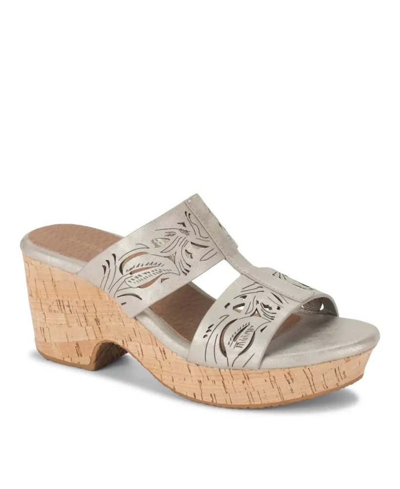 BareTraps Finna | Womens Wedge Sandals | Rogan's Shoes