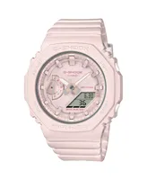 G-Shock Women's Digital Quartz Monotone Pink Resin Analog Watch 42.9mm, GMAS2100BA4A