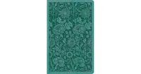 Esv Premium Gift Bible (TruTone, Teal, Floral Design) by Crossway