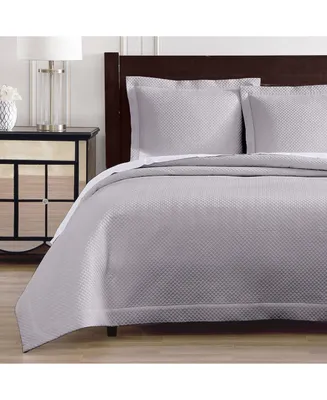 Bebejan Diamond Quilted Egpytian Cotton Coverlet Set Full/Queen Size
