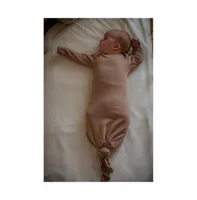 Baby Boy and Girl Soft Plant Dyed Sleep Gown