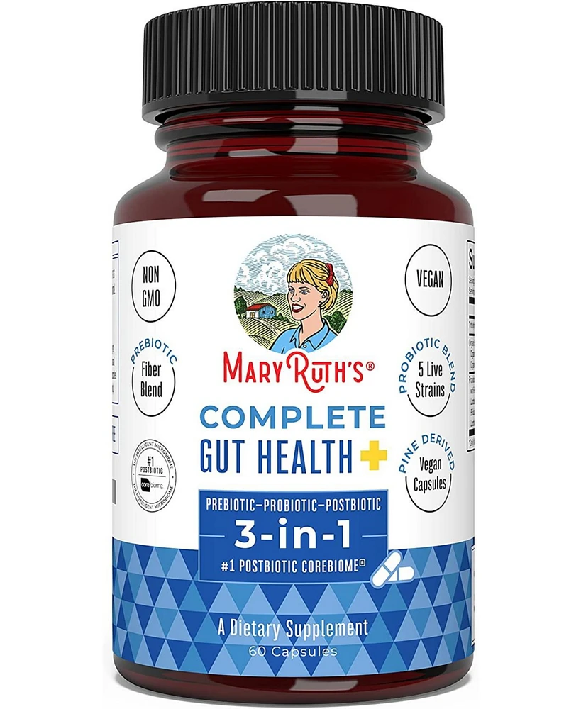 Complete Gut Health+ Capsules, Unflavored, 60ct