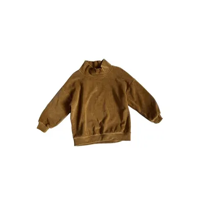 The Simple Folk Kids Organic Cotton Vintage Velvet Sweater