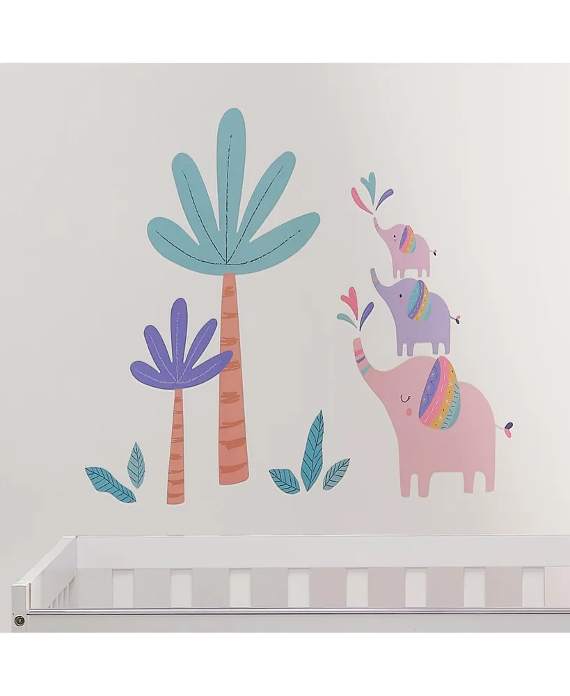 Bedtime Originals Elephant Dreams Colorful Tree Wall Decals / Stickers