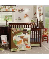 Lambs & Ivy Woodland Tales Multicolor Forest Animals Musical Baby Crib Mobile