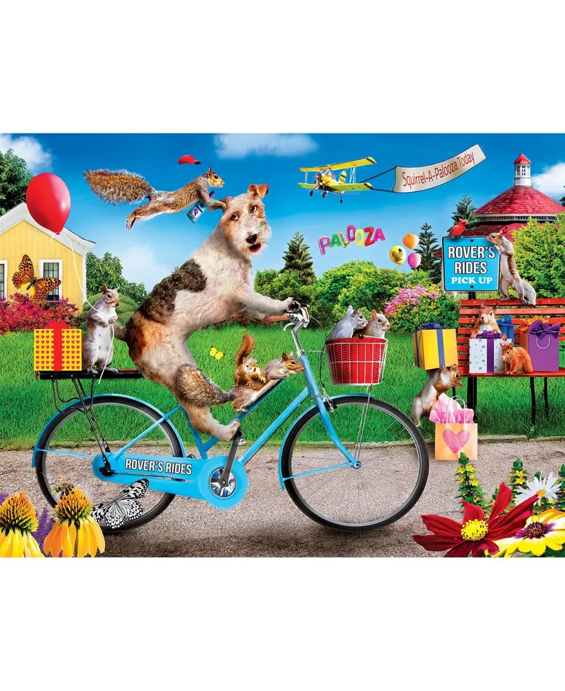 Masterpieces Wild & Whimsical - Rover Rides 300 Piece Ez Grip Puzzle