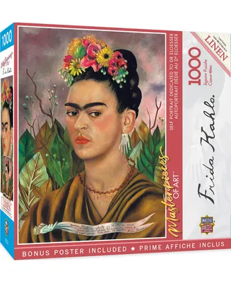 Masterpieces 1000 Piece Jigsaw Puzzle - Frida Kahlo for Adults