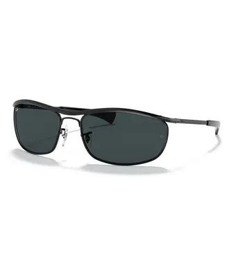 Ray-Ban Unisex Sunglasses, RB3119M 62 Olympian I Deluxe - Black