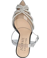 Journee Collection Women's Eleora Lucite Stilettos