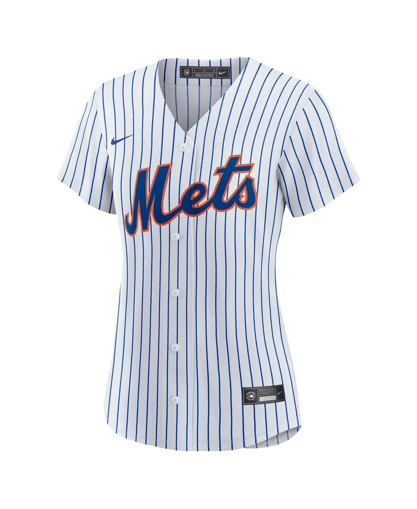 Women's Nike Justin Verlander White, Royal New York Mets Home Replica Player Jersey