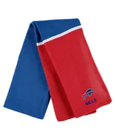 Women's Wear by Erin Andrews Royal Buffalo Bills Colorblock Cuffed Knit Hat with Pom and Scarf Set