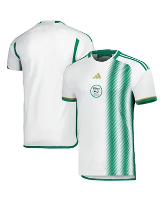 Men's adidas White Algeria National Team 2022/23 Home Replica Jersey